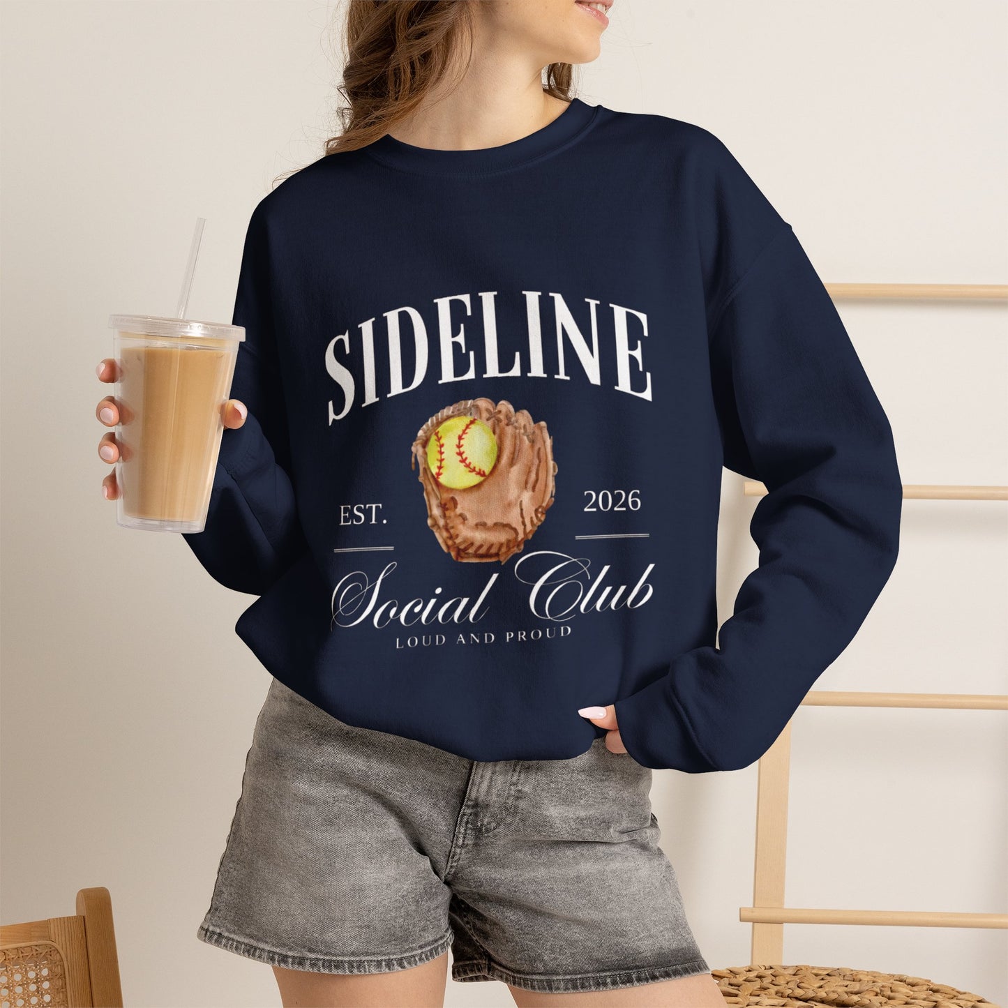 Sideline Social Club Crewneck Sweatshirt