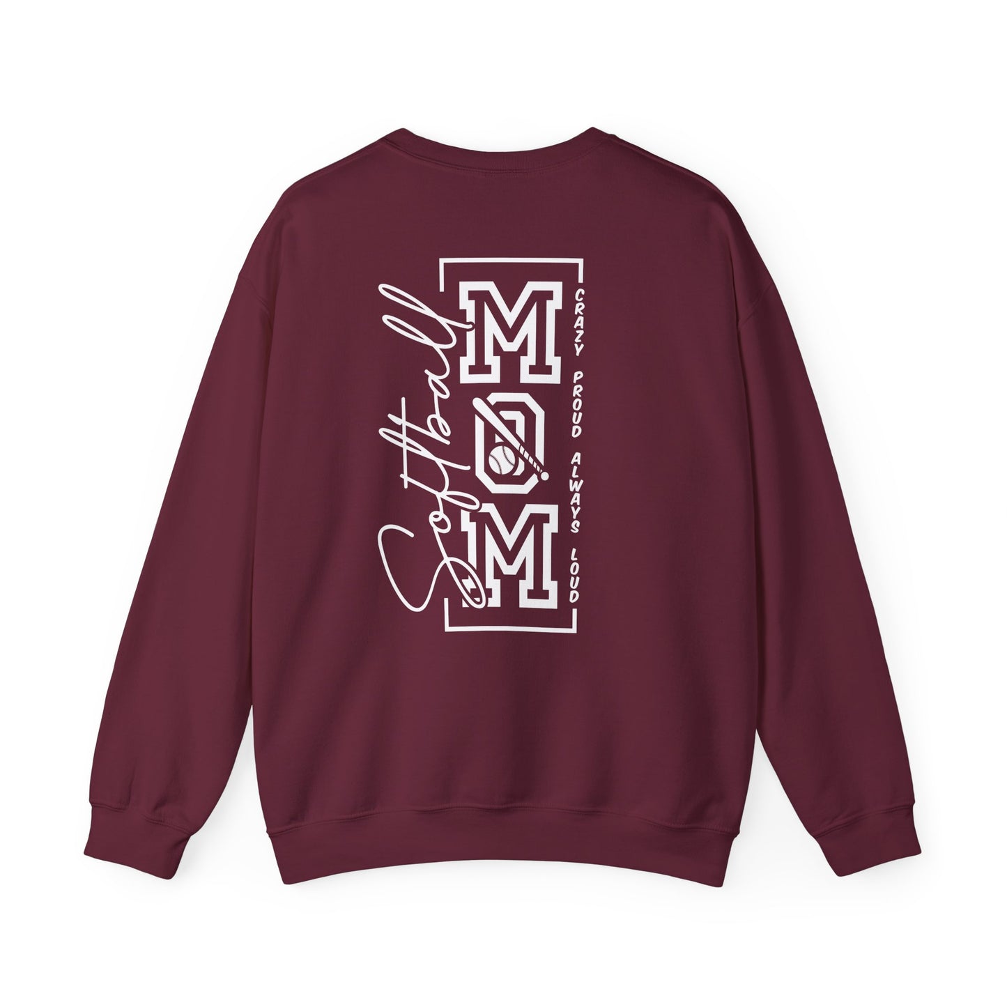 Proud Softball Mom Crewneck