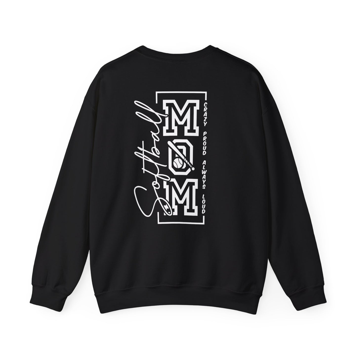 Proud Softball Mom Crewneck