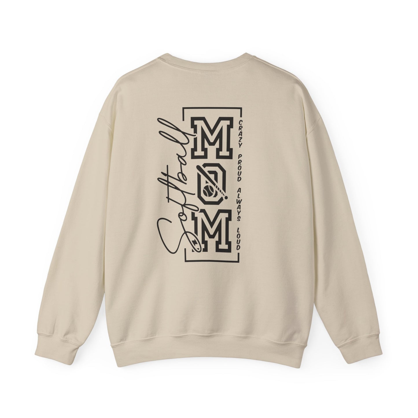 Proud Softball Mom Crewneck