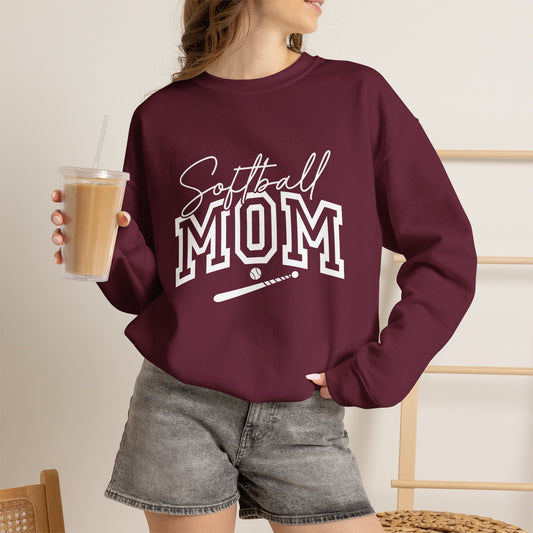 Proud Softball Mom Crewneck