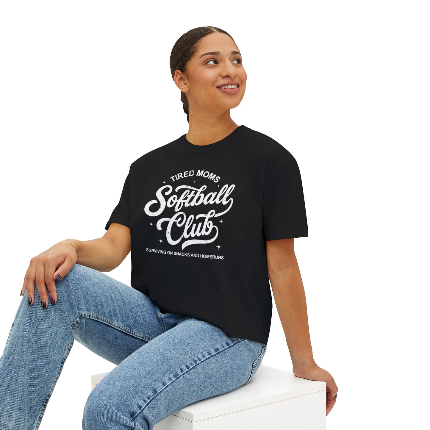 Tired Moms Boxy Tee
