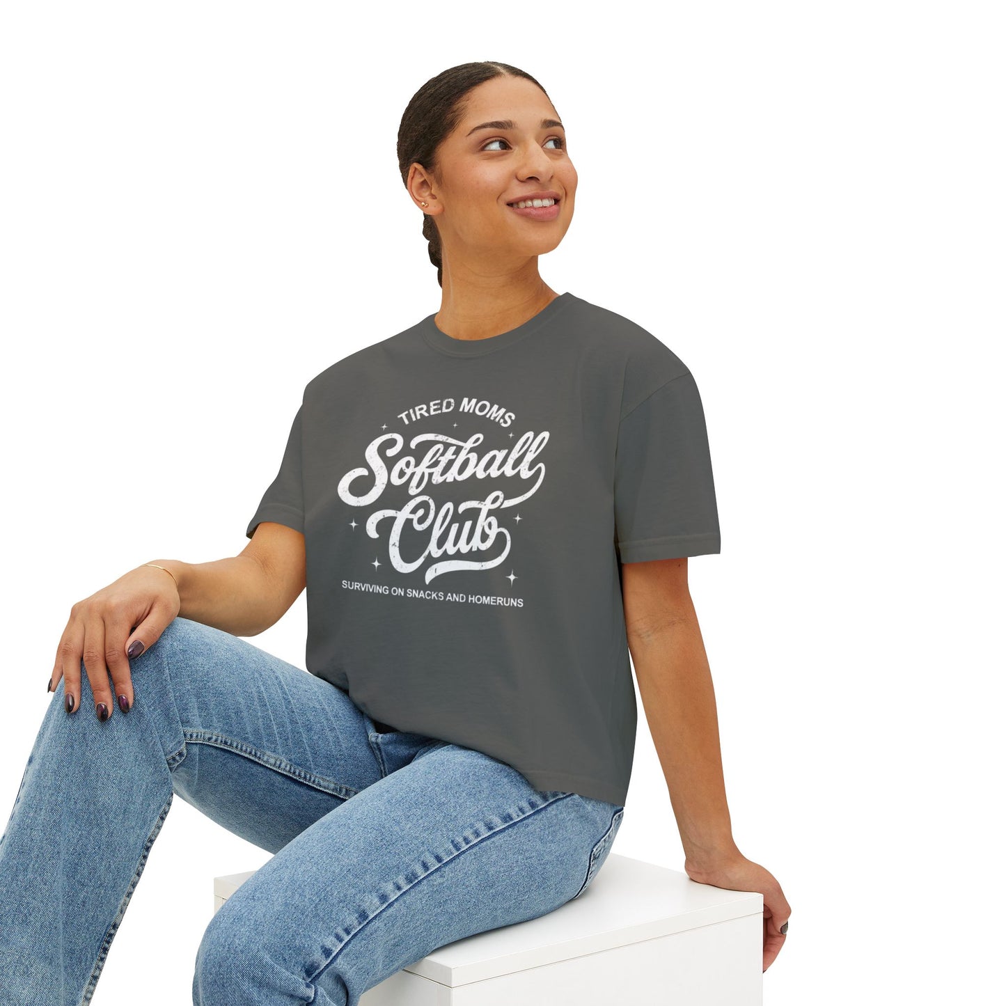 Tired Moms Boxy Tee