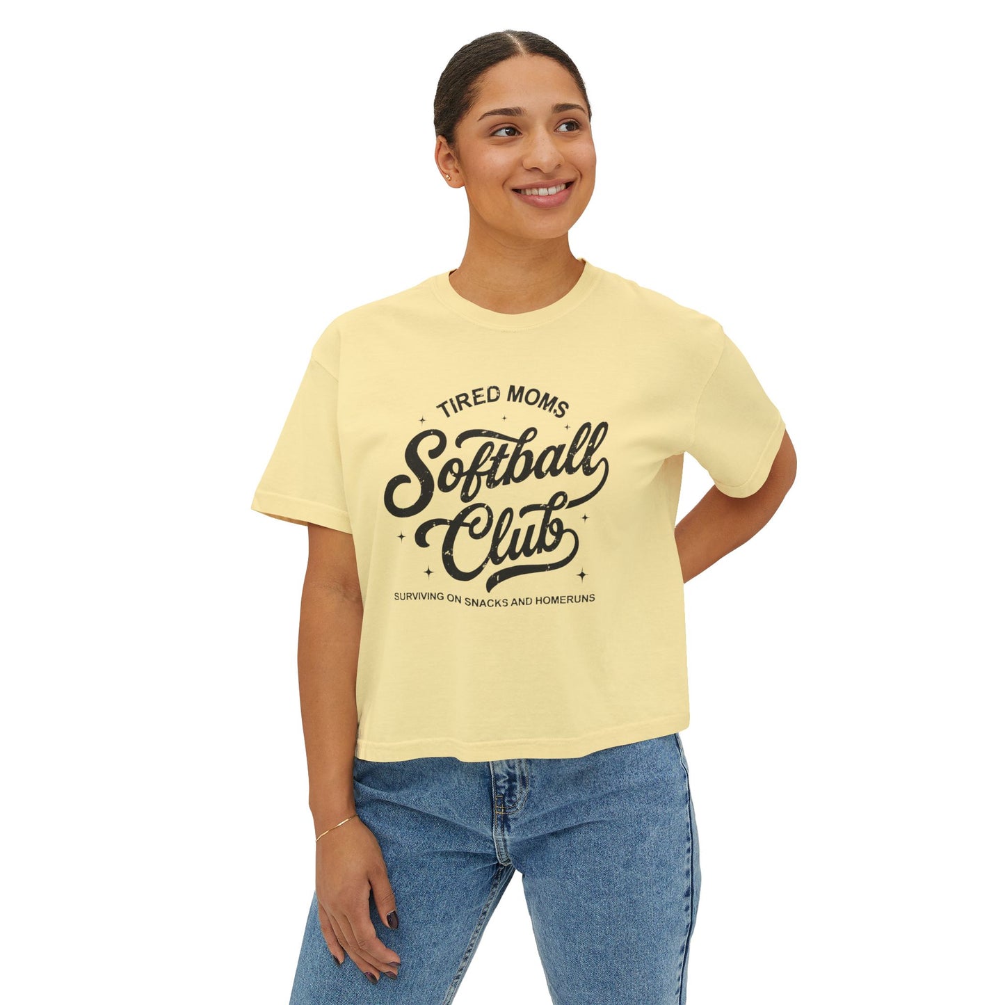 Tired Moms Boxy Tee