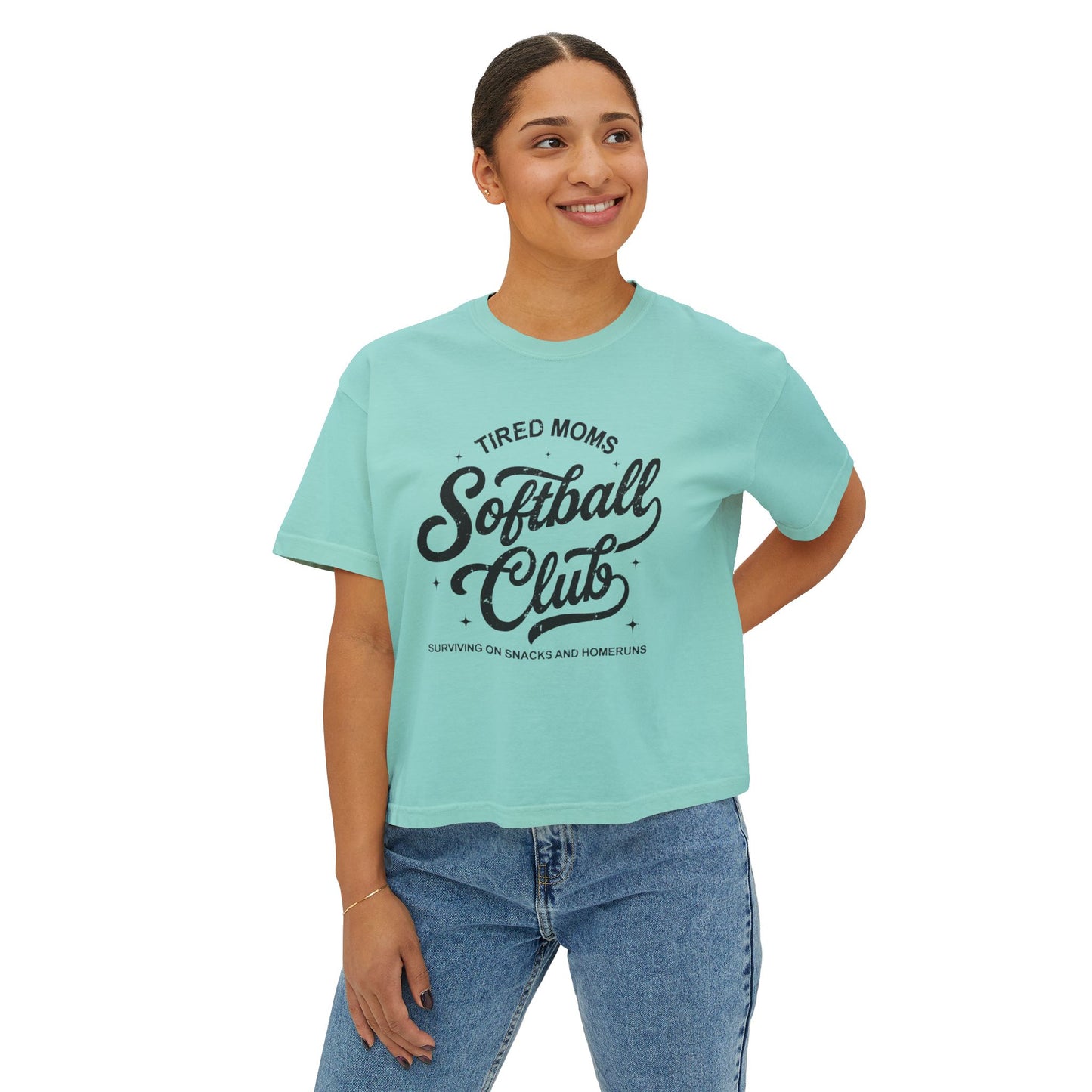 Tired Moms Boxy Tee