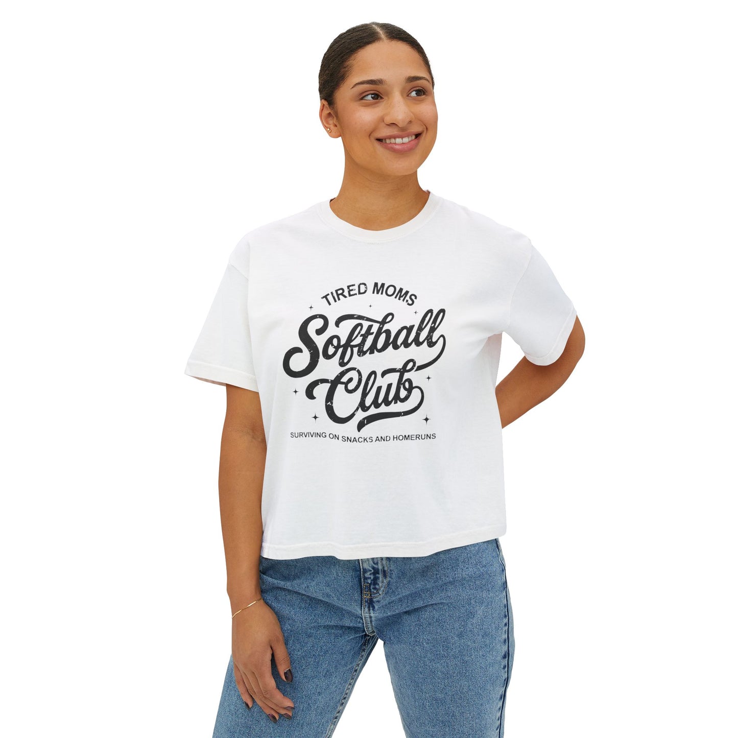 Tired Moms Boxy Tee